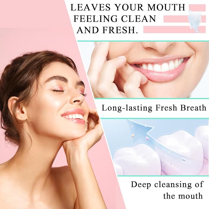 Travel Size Mouthwash,Mini Mouthwash Travel Size Bulk Portable Mouth Wash Set,Individual Small Travel Mouth Wash Packets for Fresh Breath(Pack of 60) A6