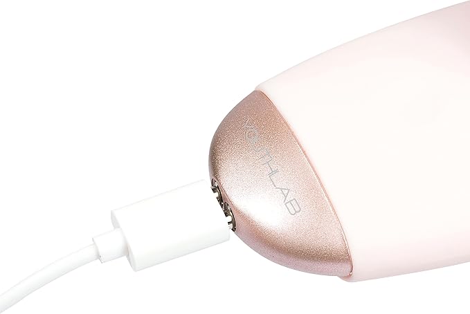 SoniGlow, Pink, Silicone Facial Skin Cleansing Brush, Electric, Vibrating, Scrubber, Hygienic, Exfoliation, Massage, Firm, Tone, Blackheads, Pores, Waterproof, Rechargeable, Makeup Removal