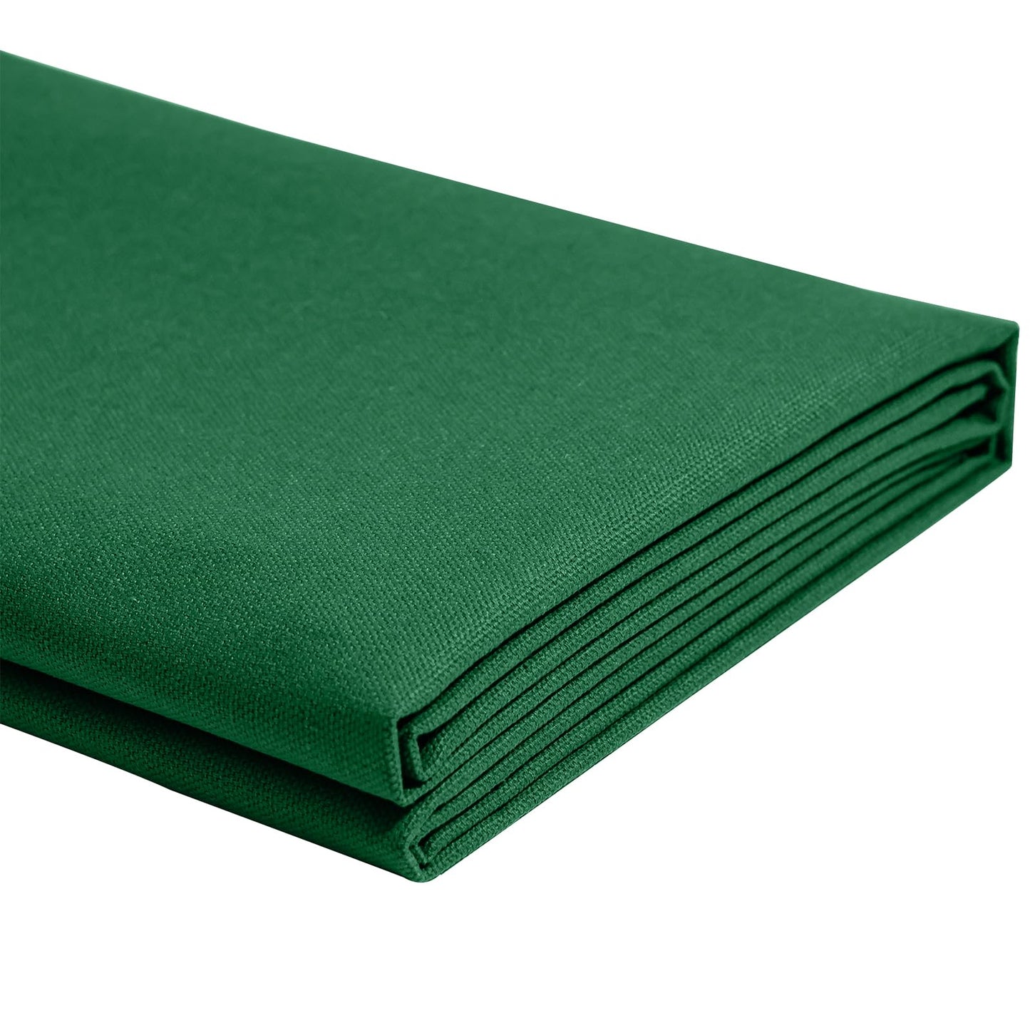 Canvas Fabric, 60" Wide Medium Weight 8 oz Duck Fabric for Quilting, Sewing, Crafts, Painting, Drop Cloths (Hunter Green)