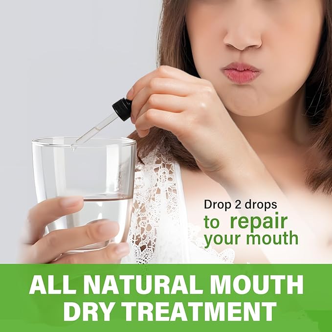 Gum Restore Drops - Advanced Repair for Receding Gums and Bad Breath, Mint Flavor, 2 Fl Oz