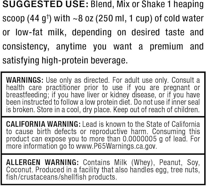 ALLMAX HEXAPRO, Chocolate Peanut Butter - 5 lb - 25 Grams of Protein Per Serving - 8-Hour Sustained Release - Zero Sugar - 52 Servings