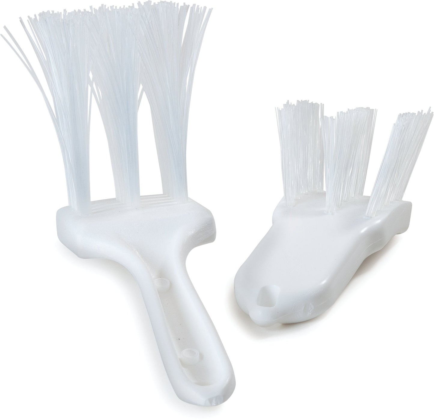 Carlisle FoodService Products 4052900 Lettuce, Fry, and Onion Cutter Brush, Nylon Bristles, 2-1/2" Length x 2-1/2" Width Brush, 6" Length