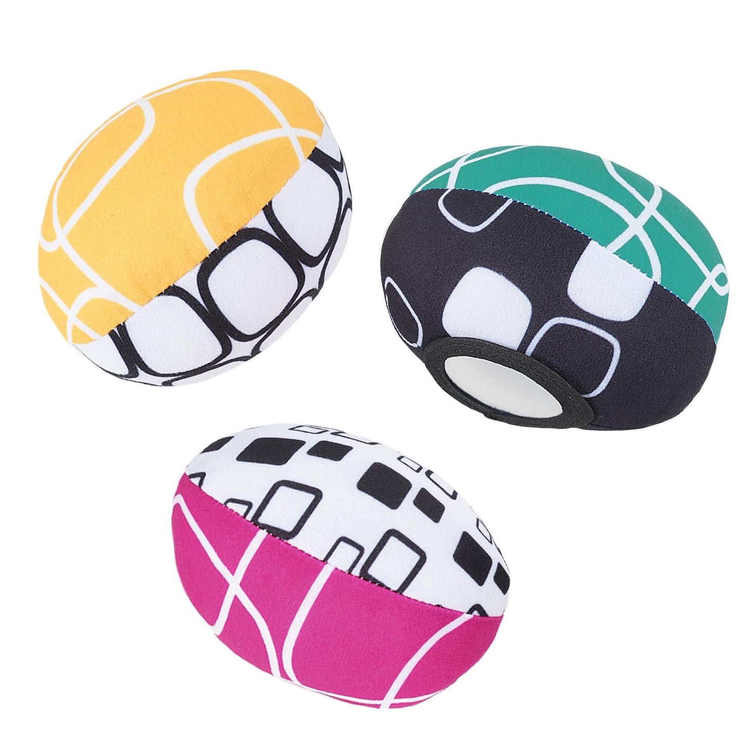 Tayerop The Replacement Balls (for Mamaroo Swing) Offer More Interaction and Reversible Ball Options to Complement The Multi-Coloured with MamaRoo Cradle in a Set of 3 Balls ﻿