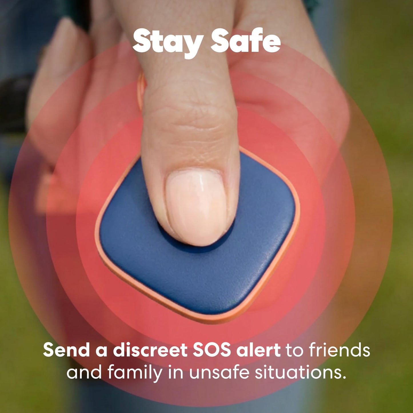 Life360 Tile - Bluetooth Tracker, Keys Finder and Item Locator for Keys, Bags and More. Phone Finder. Both iOS and Android Compatible. 1-Pack (Navy Blaze)