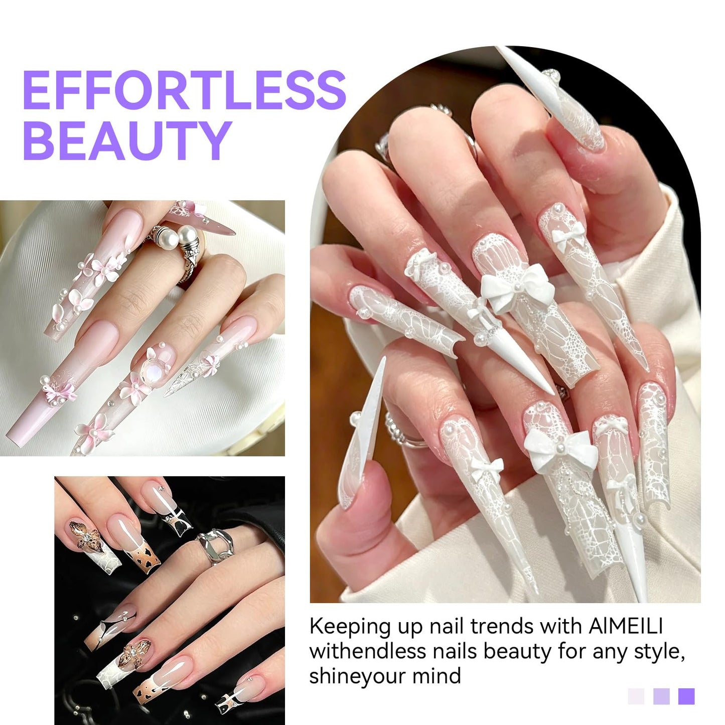 SAVILAND Kolinsky Acrylic Nail Brush Set: Size 6,10,14 Professional Nail Brushes Cleaner Manicure Tool for Acrylics Application Acrylic Powder Nails Extension 3D Carving for Nails Art DIY