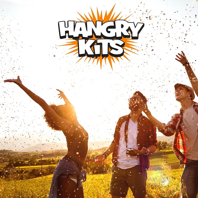 Hangry Kits Congratulations Gifts For Men And Women - Send-Congratulations Gift Basket Care Package To A Friend Or Loved One. Delicious Variety Of Comforting Snacks