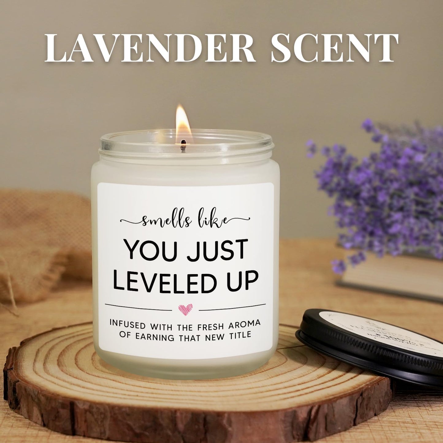 Promotion Gifts for Women at Work, New Job Candle Gifts, Congratulations Gift for Women, Funny Congrats Gift for Coworker, Gamer, Friend, Boss, Teachers, Nurses, Work Celebration Present