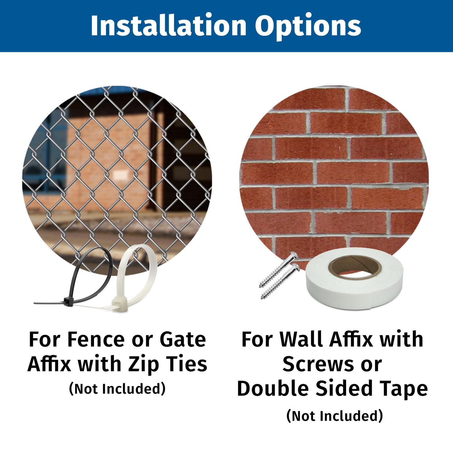 Brimar - 10" x 14" - Bilingual Vendors & Visitors Must Register Sign - .040″ Rust-Free Aluminum - High Visibility - Easy Installation