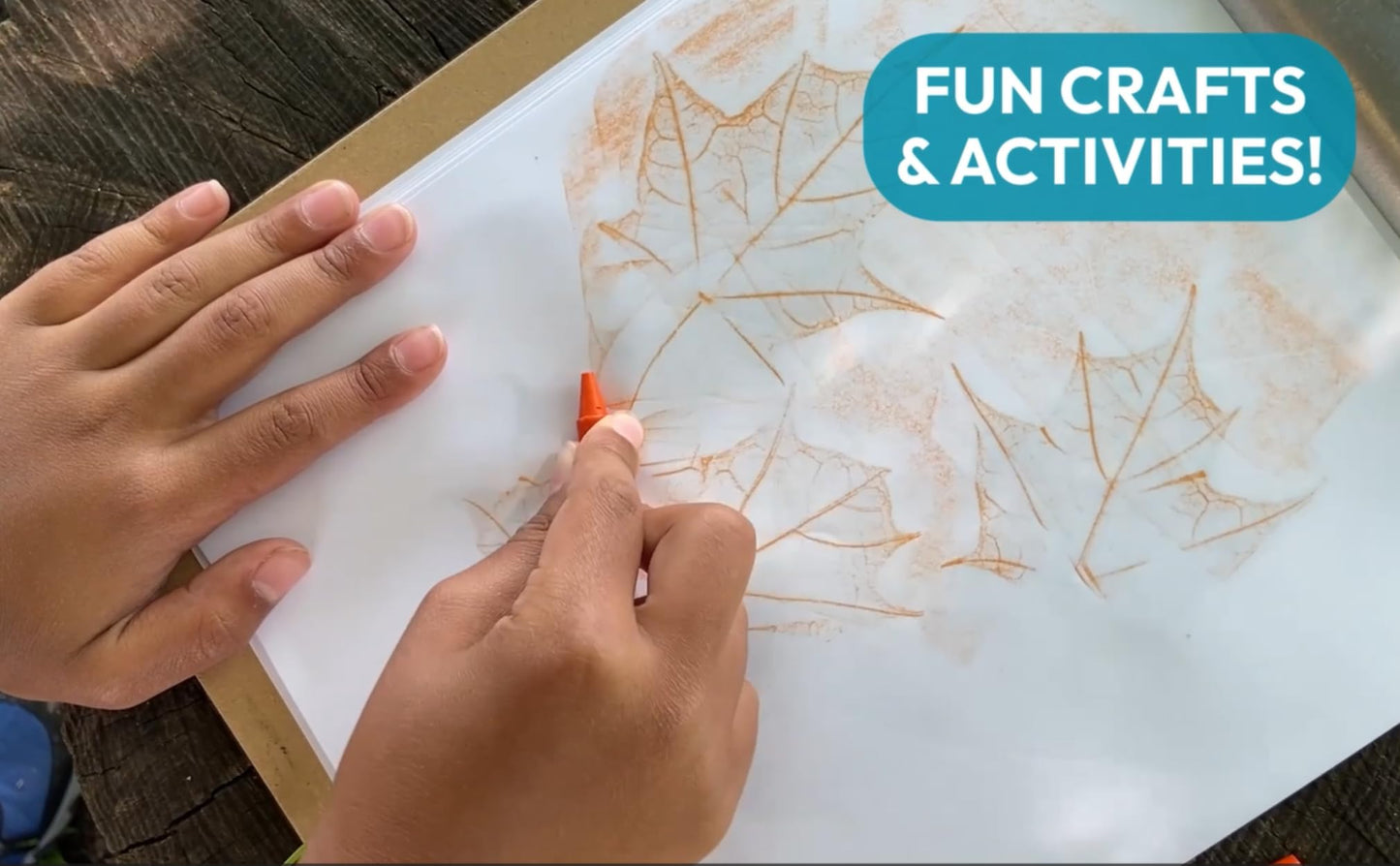 Outdoor Explorers: Take A Hike Field Journal Activity Nature Book with Stickers for Adventurous Kids, Ages 5 and up