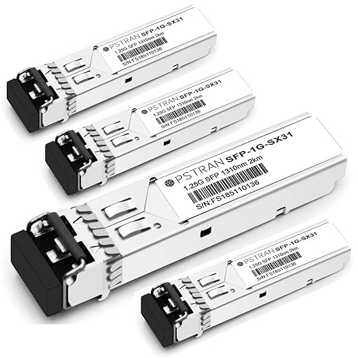 OPSTRAN 1000BASE-SX SFP Optical Transceiver Module Compatible with Arista Networks 1310nm 2km DDM Duplex LC MMF 4 Pack