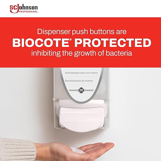 SC Johnson Professional InstantFoam Hand Sanitizer Starter Kit with Dispenser and 1L Foam Hand Sanitizer Cartridge