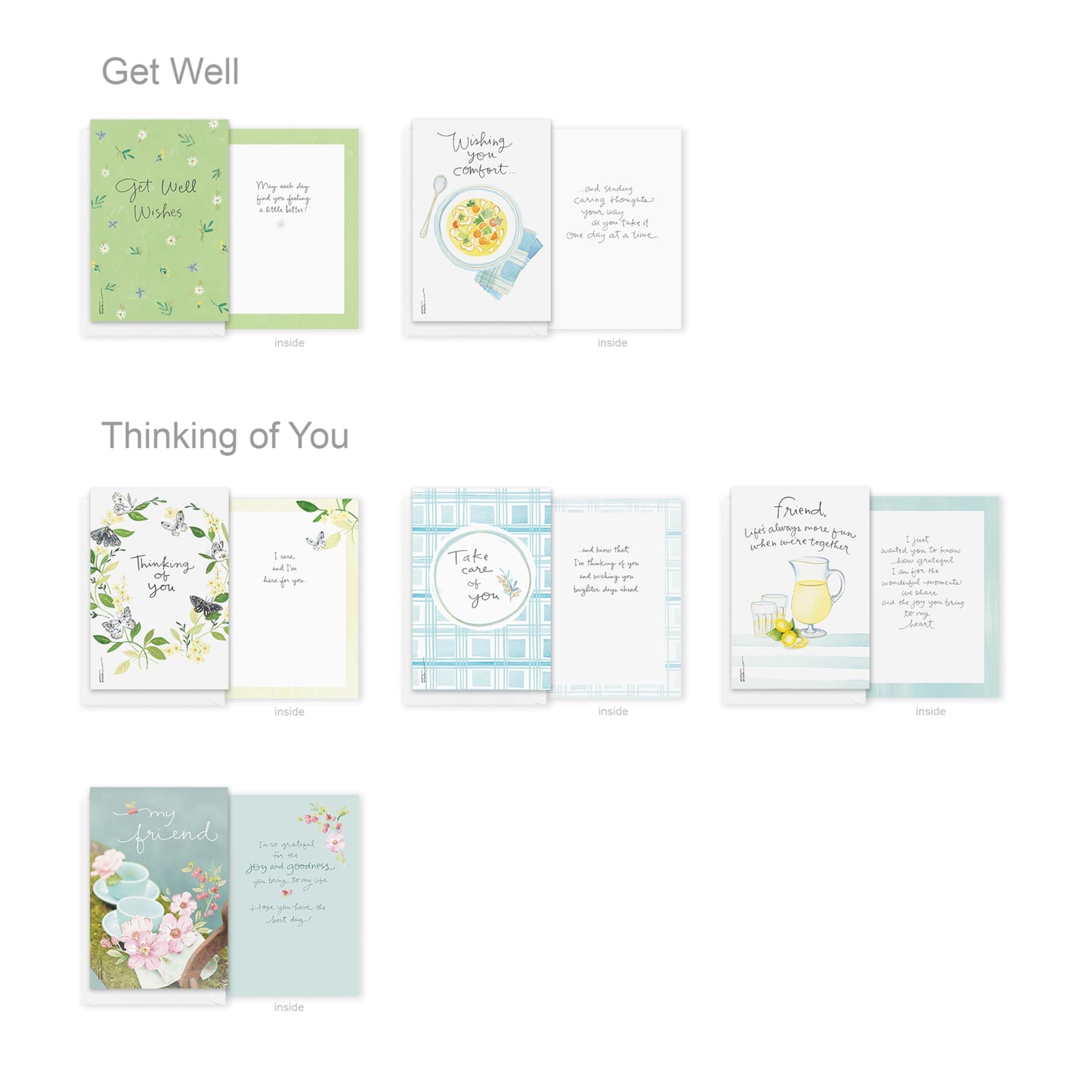 American Greetings 60-Count All Occasion Greeting Card Assortment with Storage Box, Dividers, Envelopes and Seals (Kathy Davis Designs)