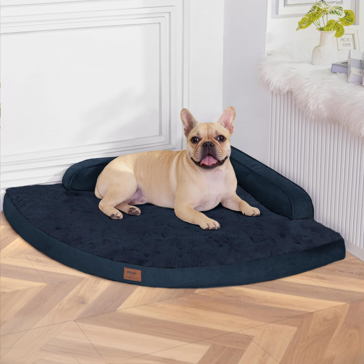 MEKIY Jumbo Orthopedic Waterproof Dog Bed with Sides for Extra Large Dogs