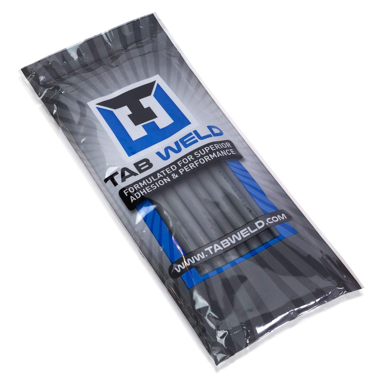 Tabweld Black Plague PDR Glue Sticks - Paintless Dent Repair - Grey, 10 Pack
