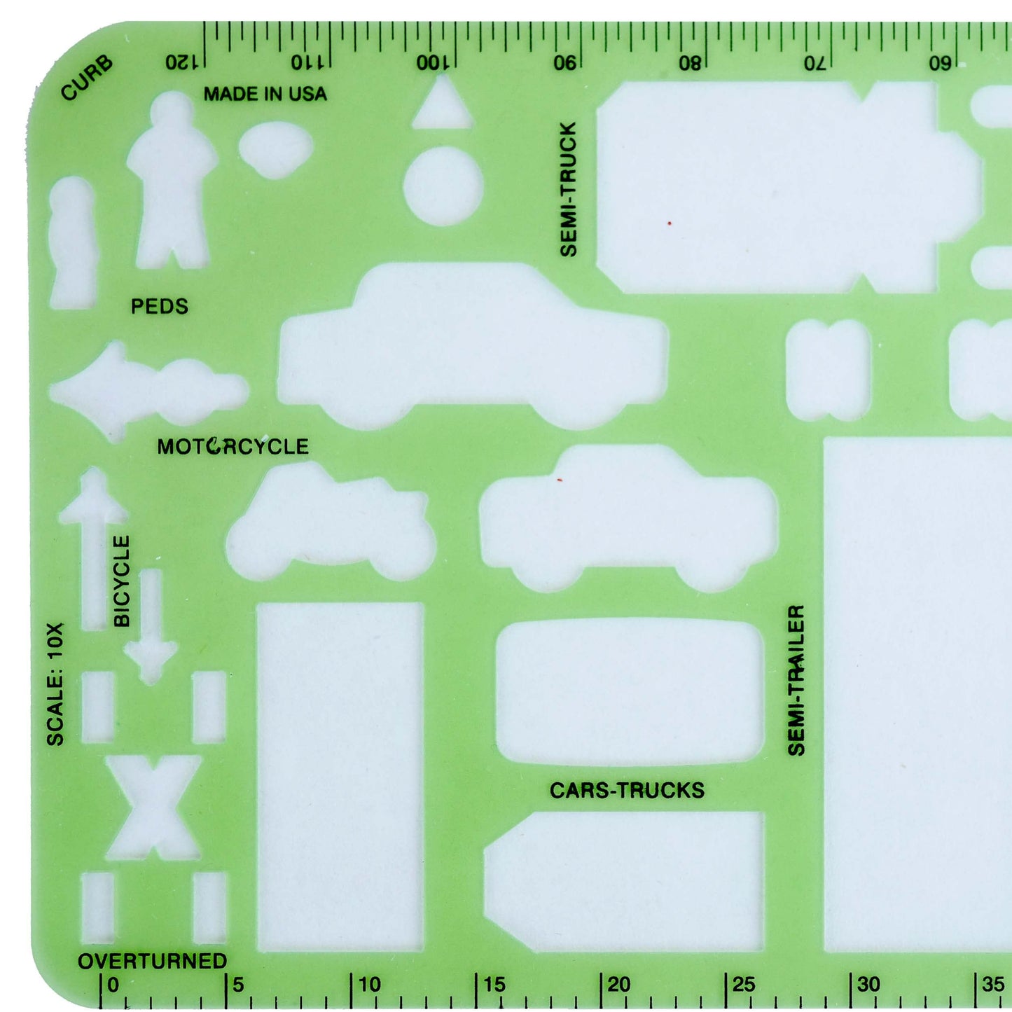 Traffic Drawing Template - for Accident Reconstruction (Single Pack)
