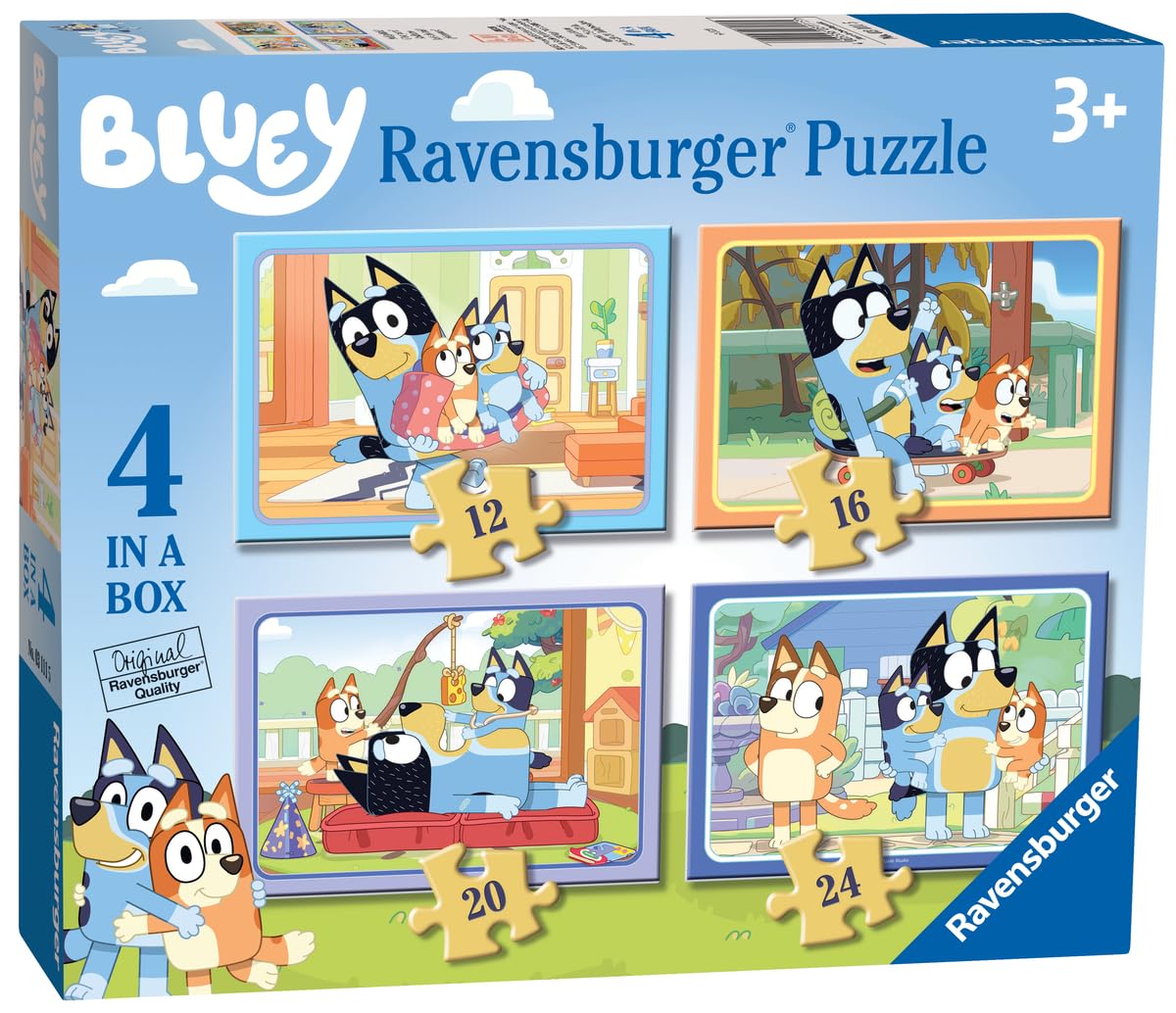 Bluey 12, 16, 20 & 24 PC Puzzle