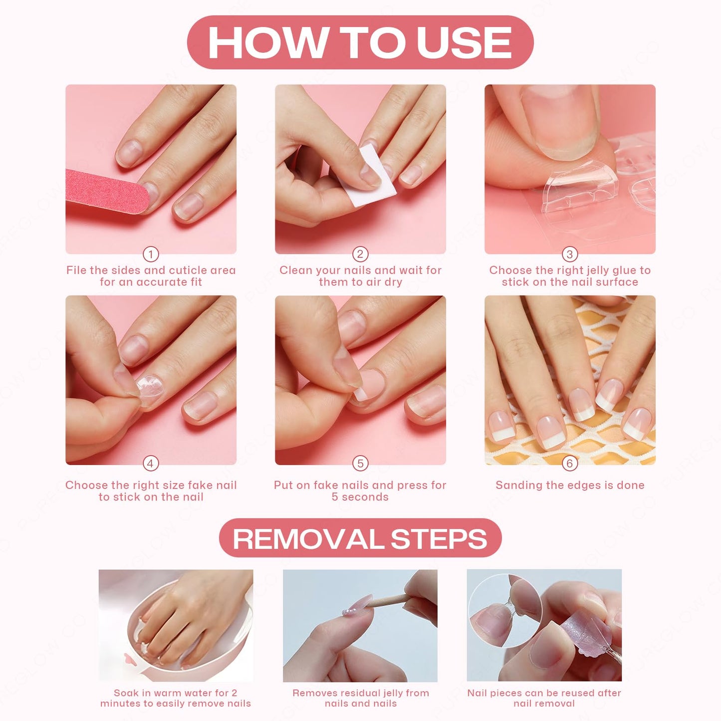 10 Pcs Handmade Acrylic Press on Nails Long Stiletto Fake Nails with Design 3D Flower Leopard Print French Tip False Nails Artificial Full Cover Glue on Nails for Women - Size M