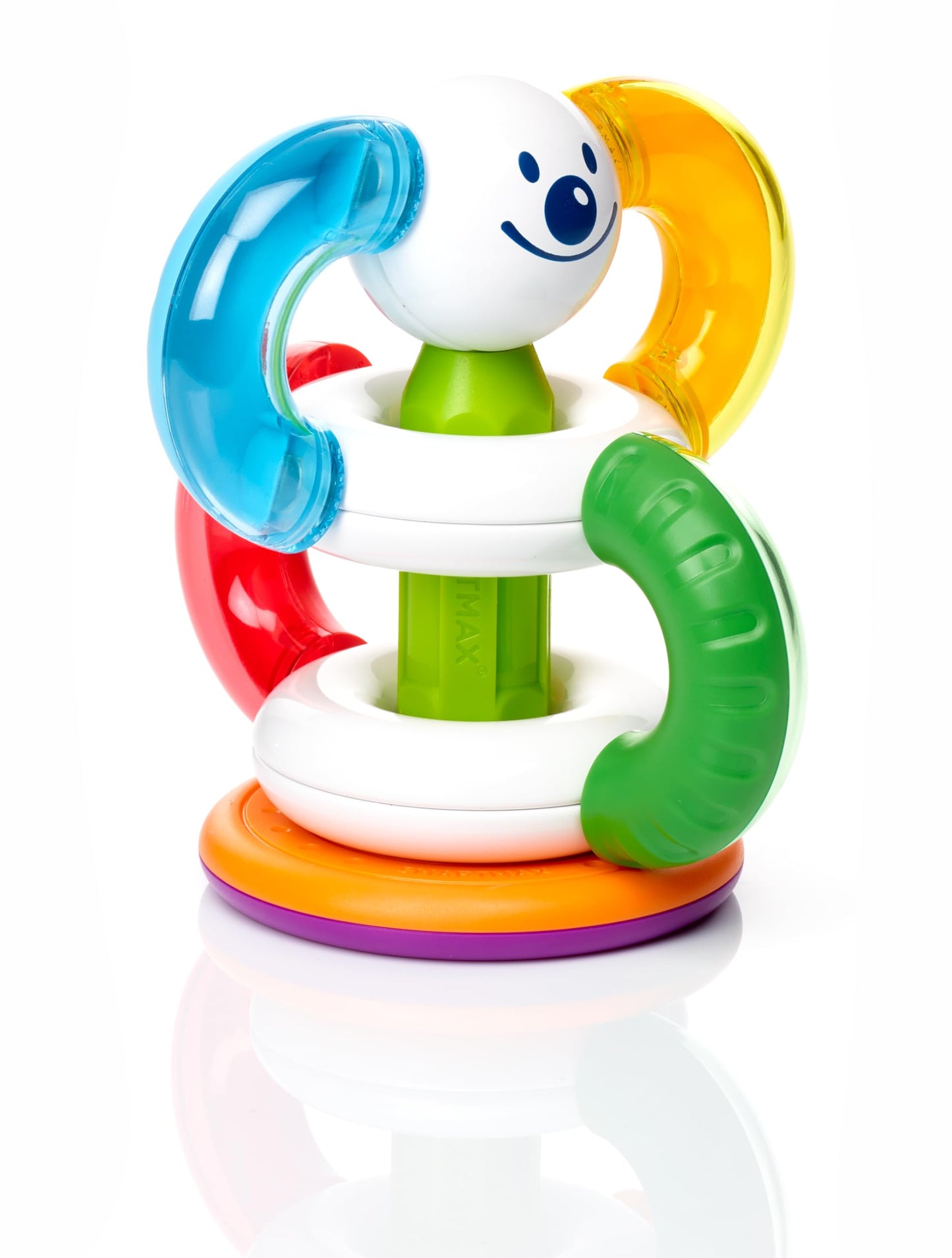 SmartMax My First Stacking Rings Magnetic Building Toy for Ages 1.5–5 – Creative STEM Stacking & Balancing Set