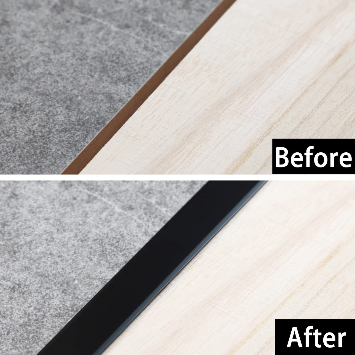 3Pcs Aluminum T Molding Trim & Floor Transition Strips (3 Count)