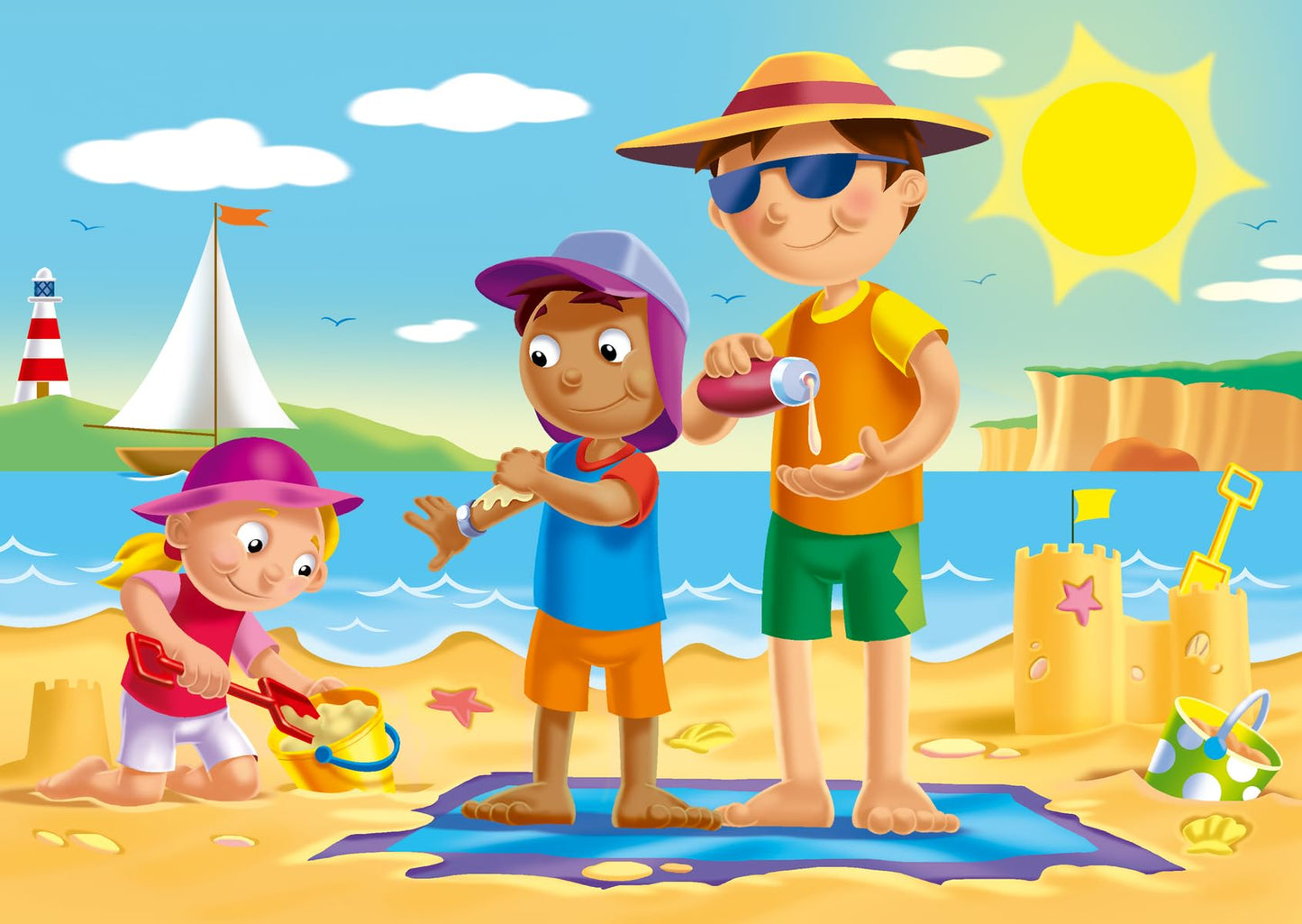 Ravensburger My First Puzzles: What's The Weather? (6: 8: 10 & 12 Piece) Jigsaw Puzzle for Kids - Every Piece is Unique, Pieces Fit Together Perfectly - MESH Accredited