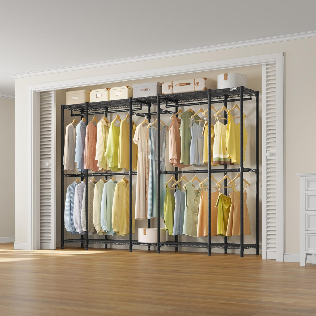 V50 Basic Expandable Clothes Rack