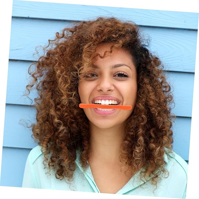 FRCOLOR 2pcs Smile Trainer Silicone Exerciser -wrinkle Beauty Tool for Face and Muscle Toning Portable Device for and Youthful Appearance