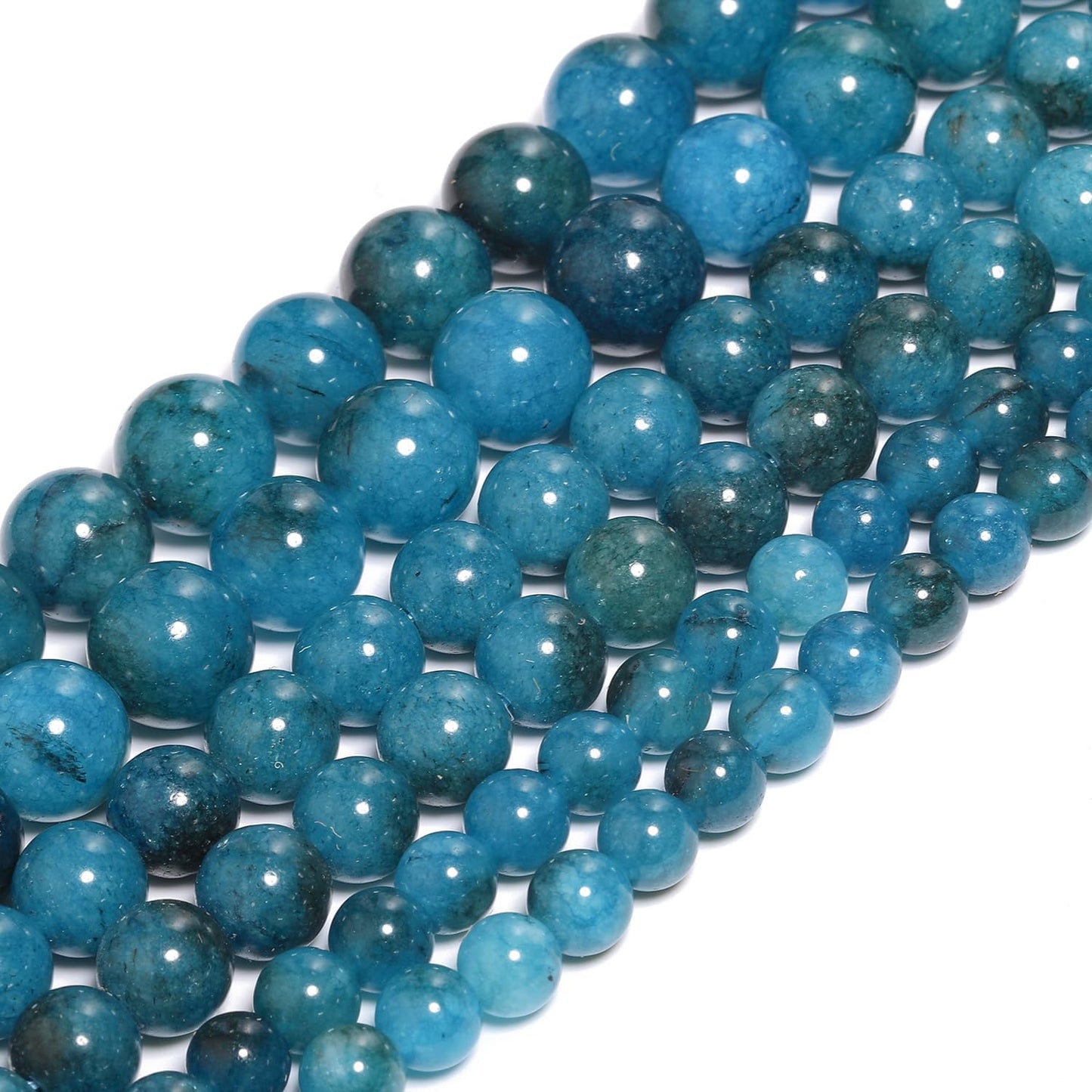 6mm Apatite Natural Stone Beads Round Loose Beads for Jewelry Making Yochus DIY Beads Bracelet Necklace