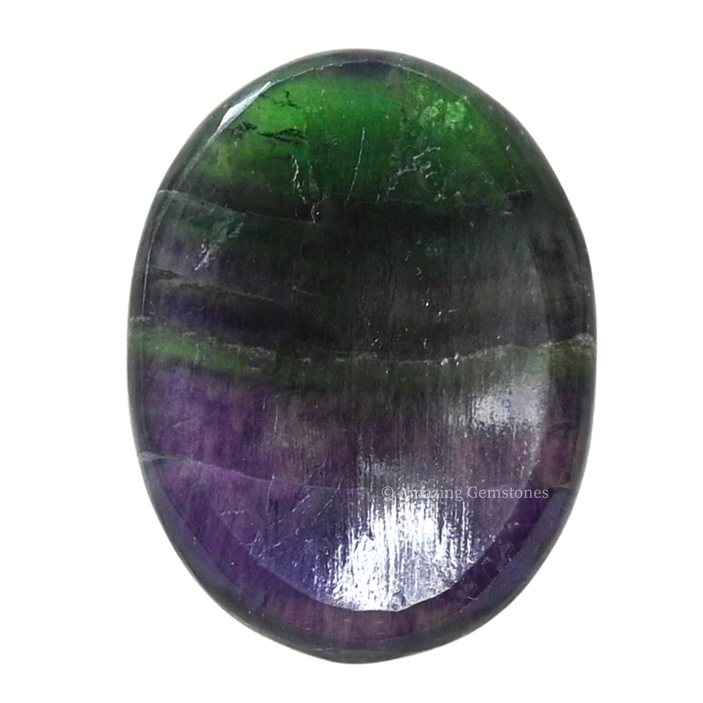 Amazing Gemstone Fluorite Worry Stone and Healing Crystals - Piedra Crystal Fidget for Gift, Meditation, Calming, Relaxation, Stress Relief