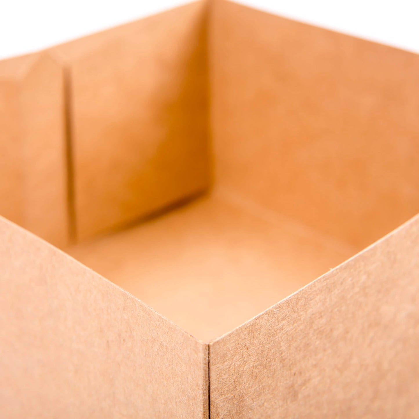 Hallmark 8" Gift Boxes (Pack of 5; Square Kraft) for Valentine's Day, Birthdays, Crafts and More