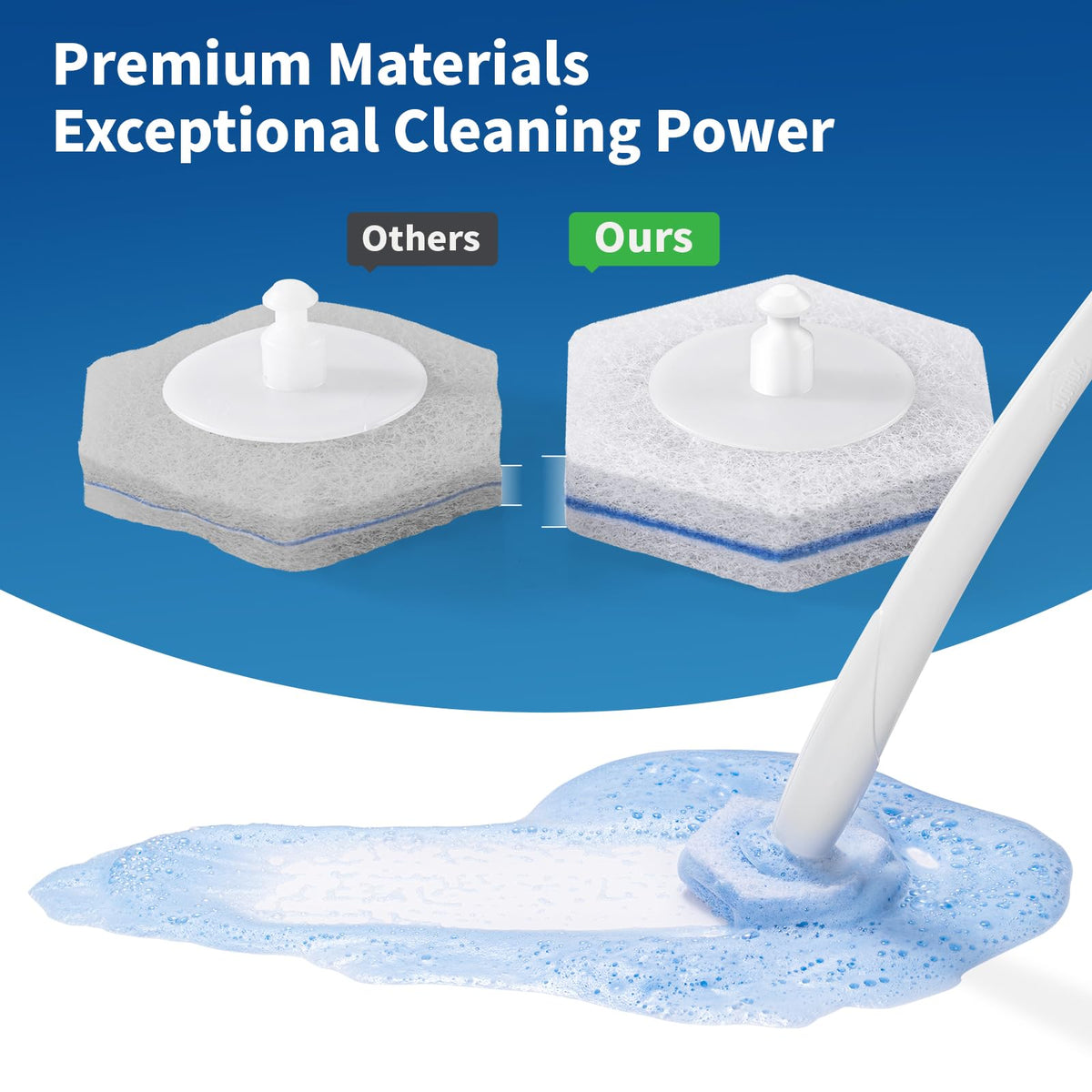 Compatible with Clorox Toilet Wand (20 Count)