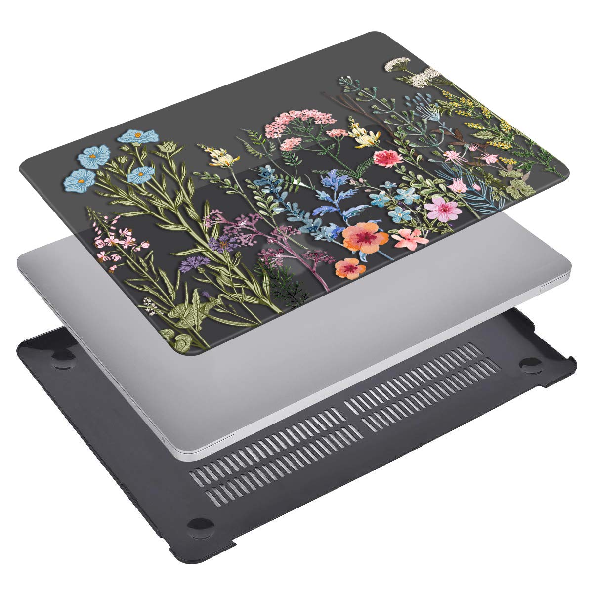 iCasso Compatible with MacBook Air 13 Inch Case 2021-2018 Release A2337 M1/ A1932/A2179,Extended Gaming Mouse Pad (35.4x15.7 in), Desk Mat, Large Stable Rubber Base Mousepad with Stitched Edge, Weed