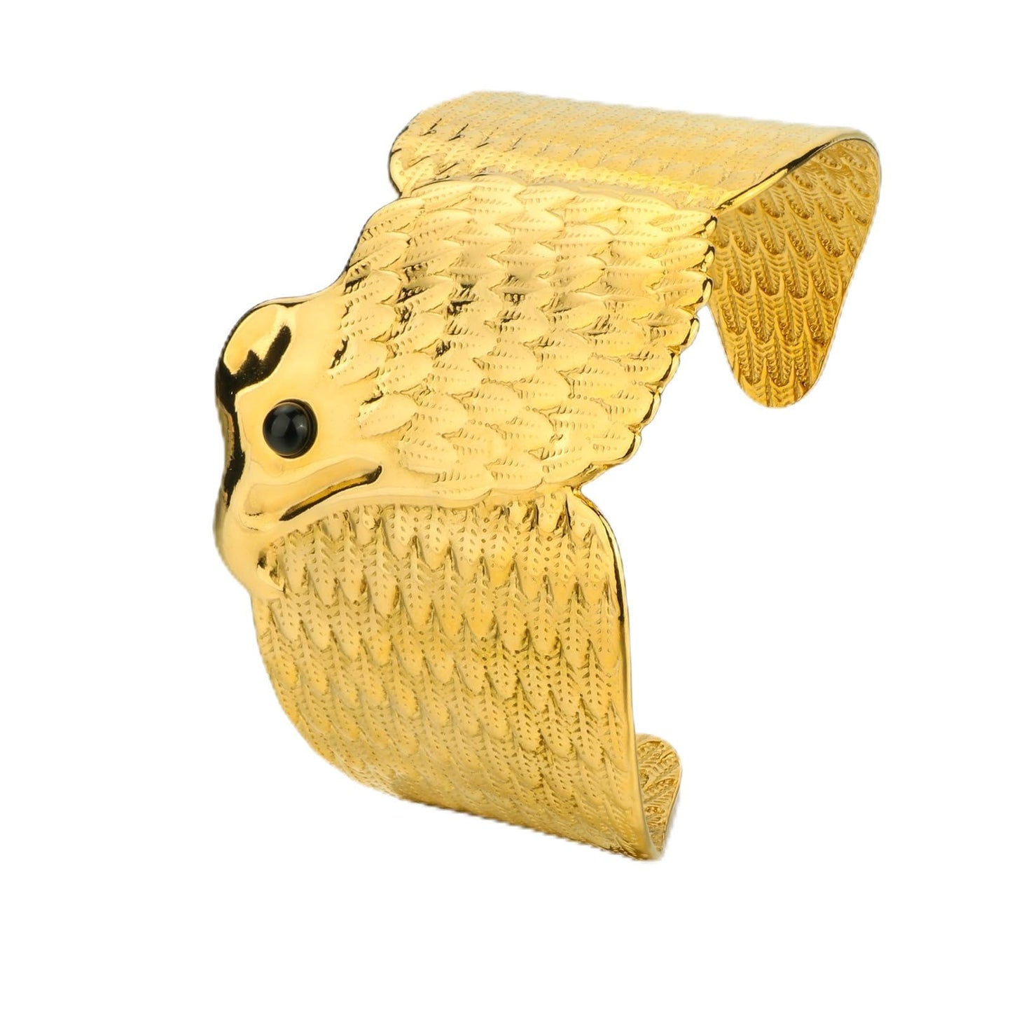 TaYolnFaSo Eagle Cuff Bracelet for Women Adjustable Chunky Wide Wrap Bracelet Open Bangle Eagle Jewelry for Wife Girlfriend Mother Daughter