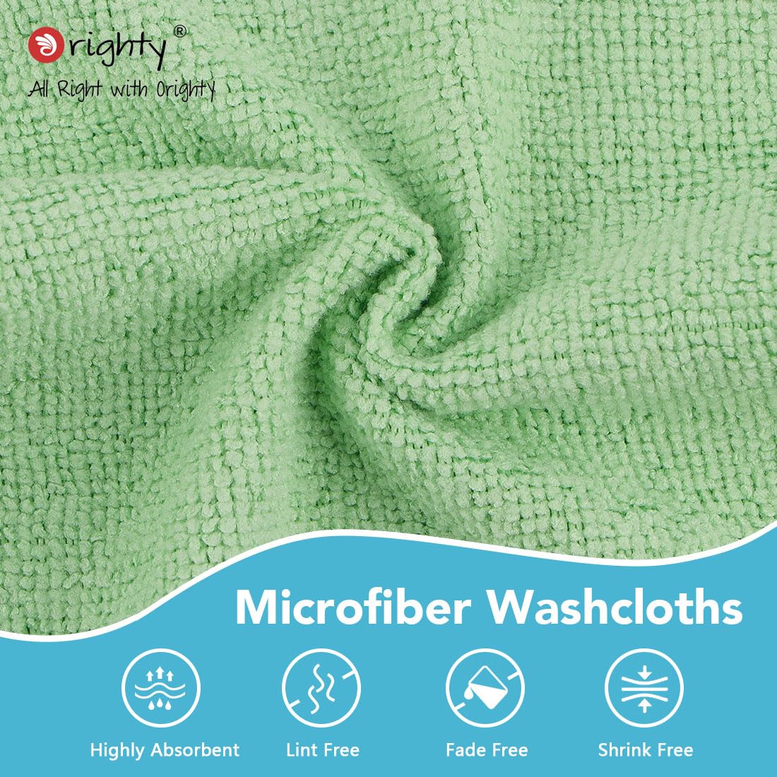 Microfiber Washcloths 800 Pack (800 Count)