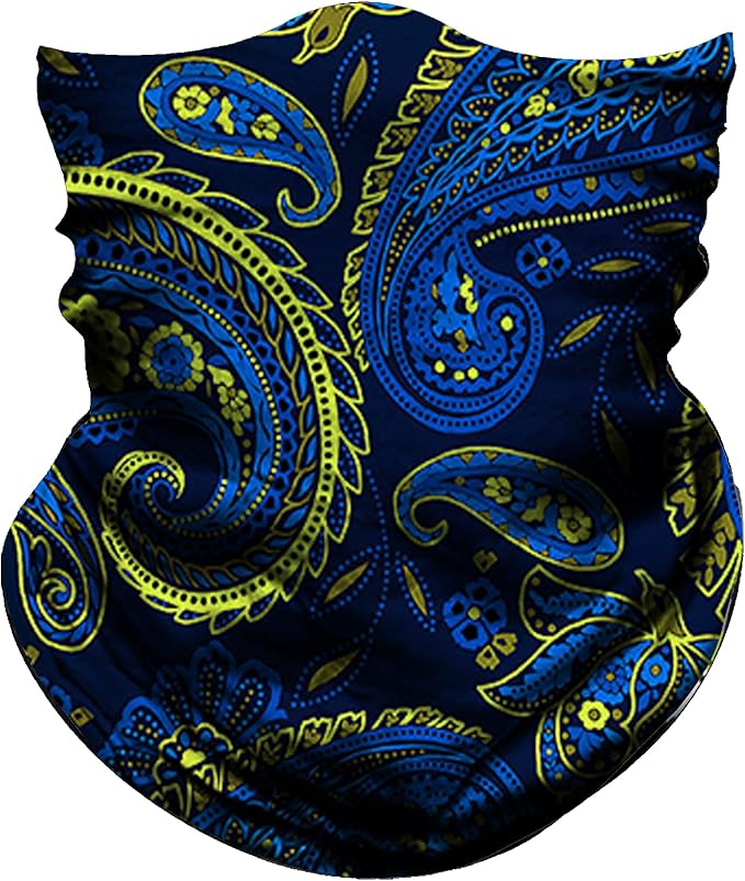 Obacle Neck Gaiter Face Mask Bandana for Dust Wind Sun Protection for Men Women