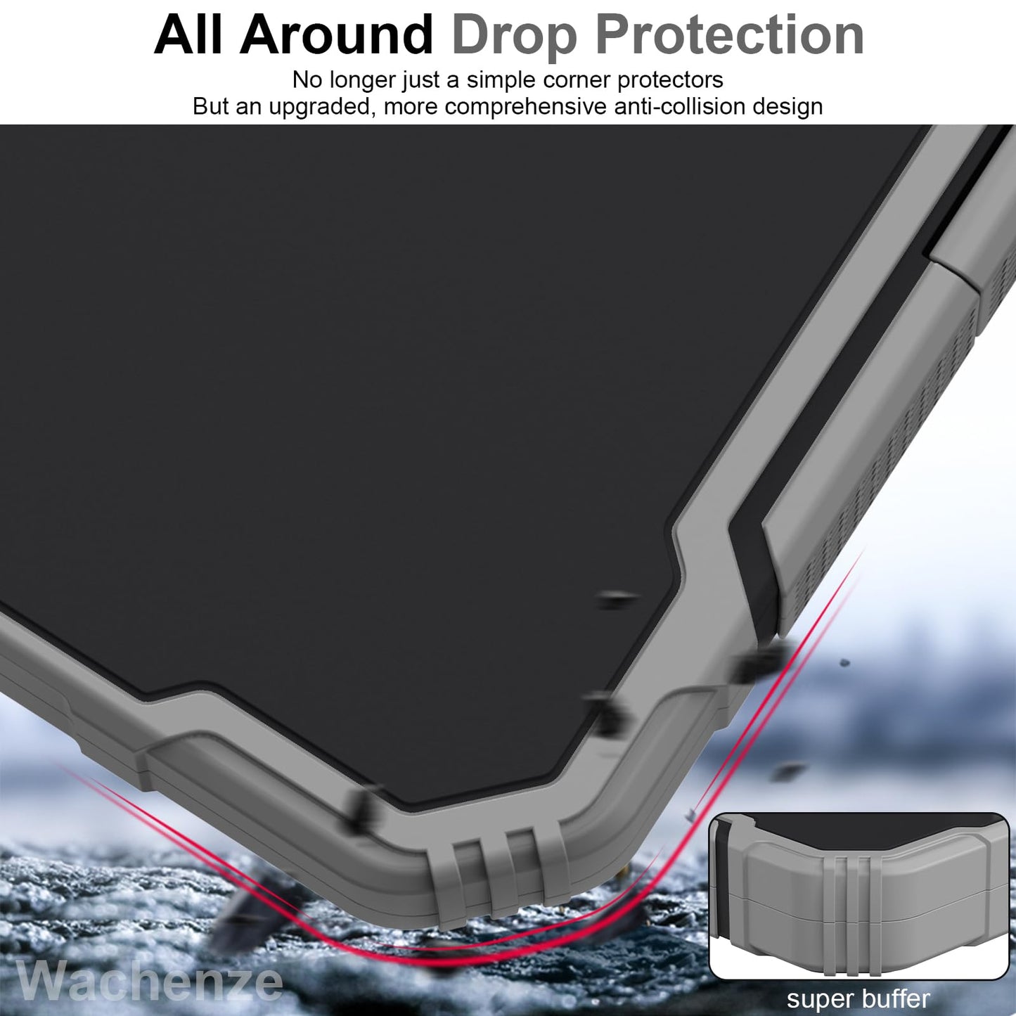 Wachenze Thicker Clipboard with Storage, Internal Pen Pouch Included, A4 / Letter Size, Toughest Plastic Contractor Clip Boards 8.5x11, High Capacity Clipboards Box Case for Contractor Trucker Driver