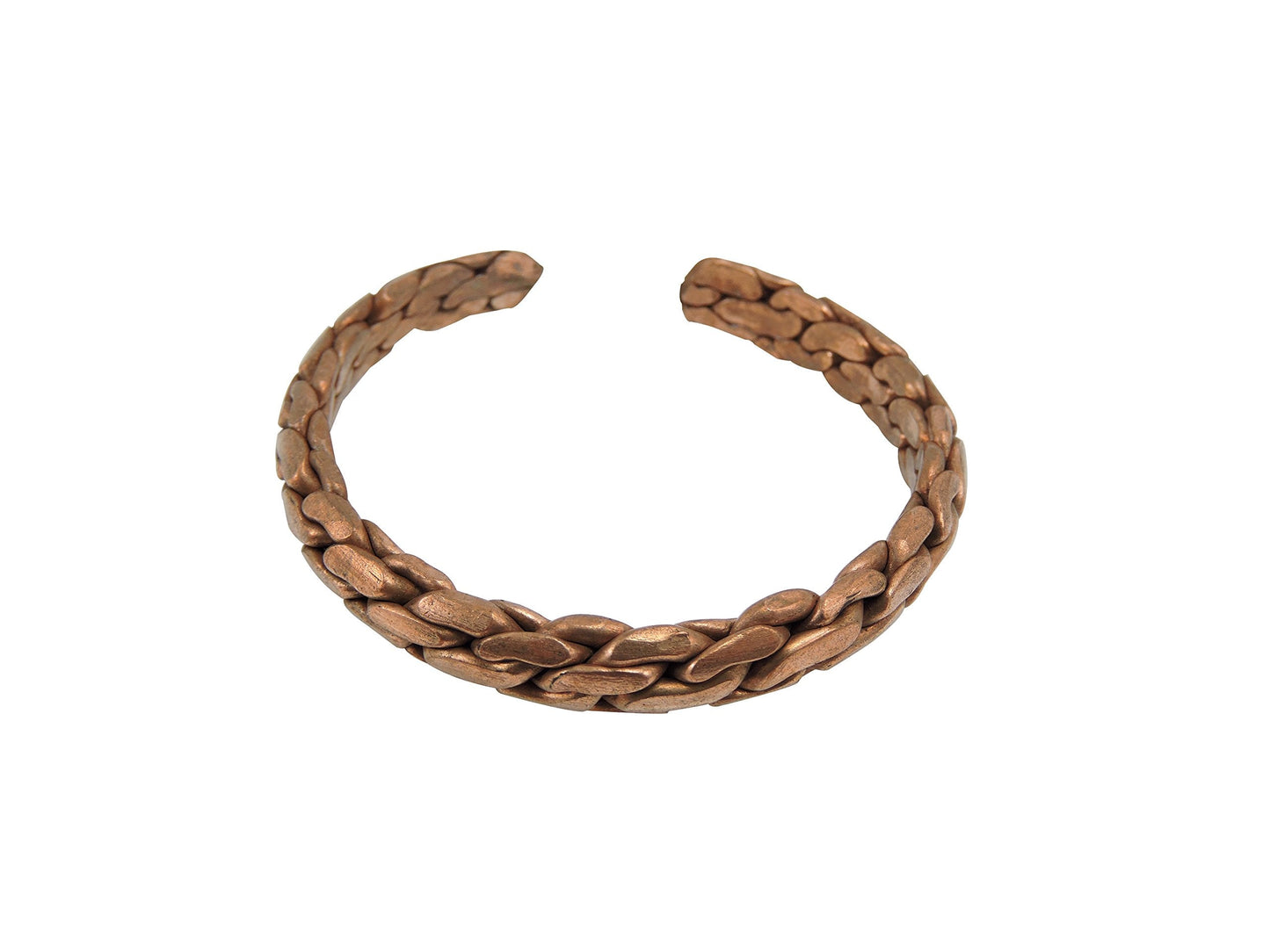 Tibetan Hand Crafted Copper Braided Medicine Bracelet from Nepal (Style 3)