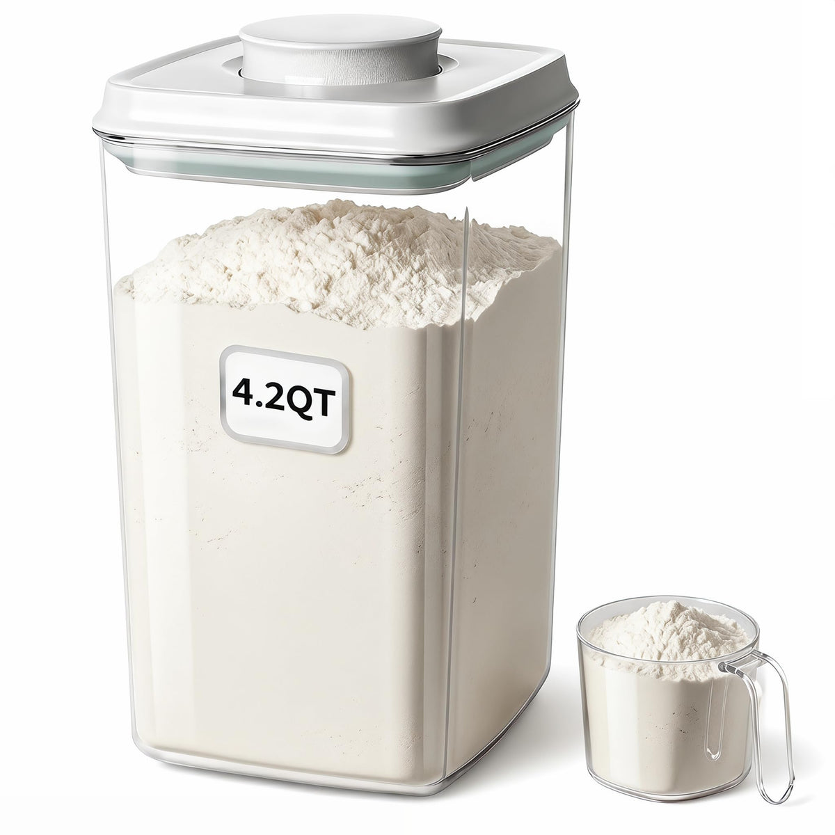 Pop Airtight Food Storage Container with Lid (3 Count)