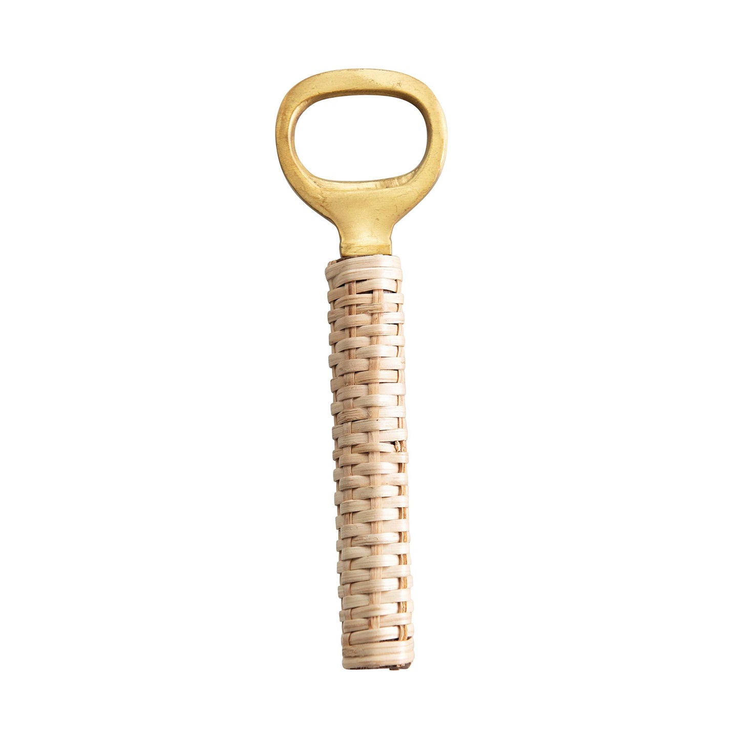 Creative Co-op Brass Handle Bottle Opener (DF3548)