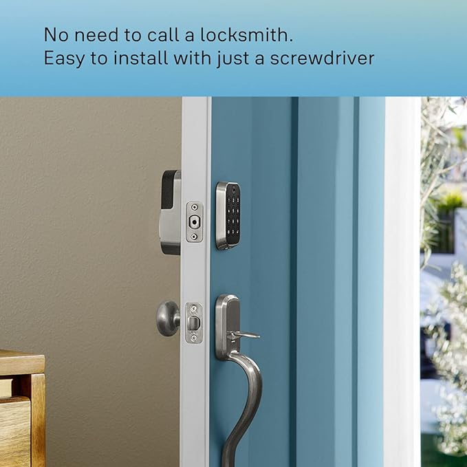 Yale Assure Lock 2 Deadbolt, Lifetime Brass Keyed Smart Lock with Z-Wave Plus Connected Keypad for Code Entry, YRD410-ZW2-P05