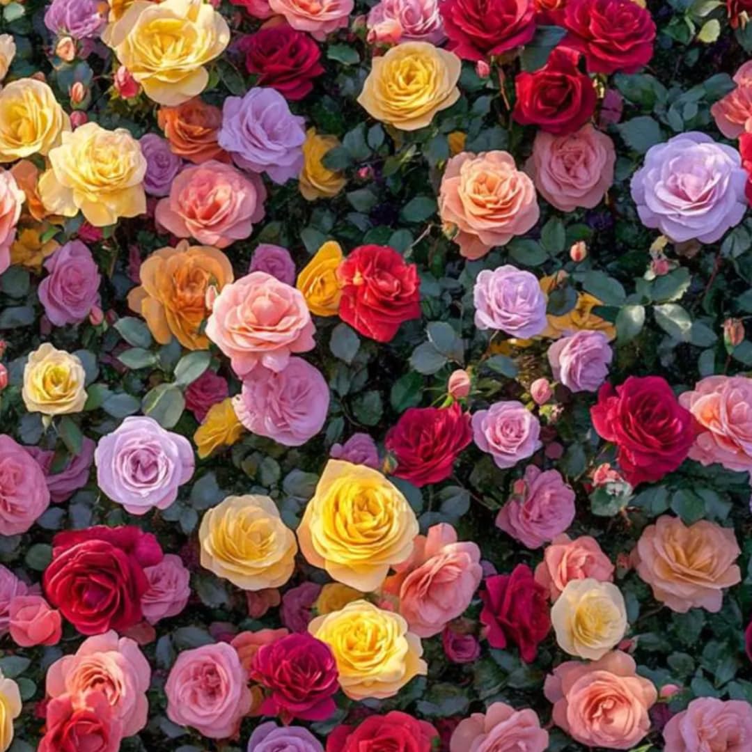 Single Color Random Climbing Rose Live Plant, Fragrant Rose Bush Ready to Plants, Zone 5 to 9, Size 5 to 7 Inches and Bare Root