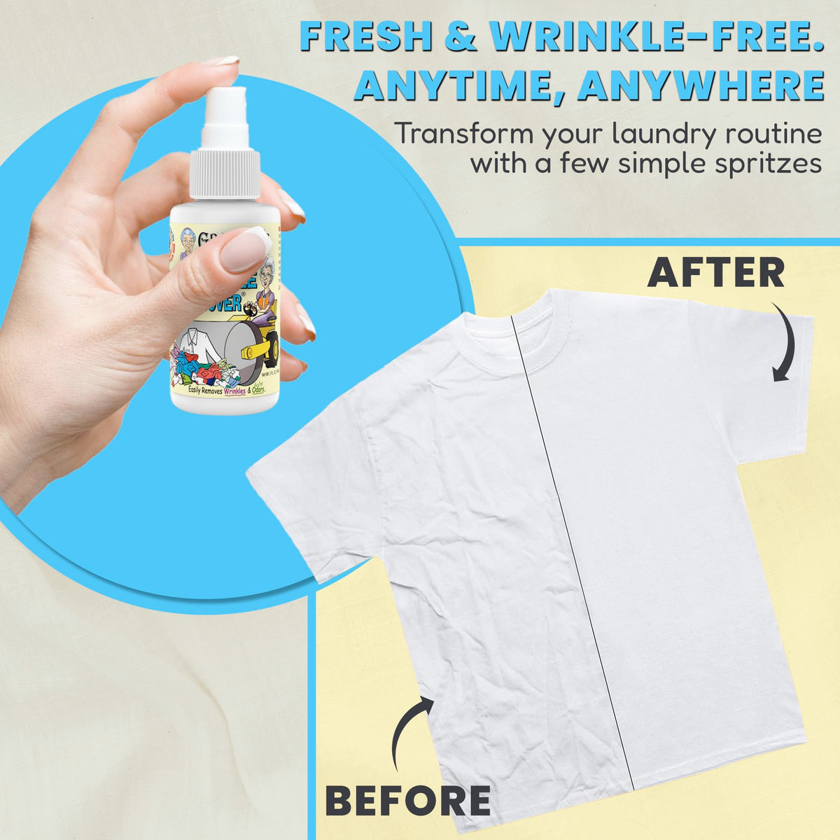 Wrinkle Remover Spray (9 Fl Oz)
