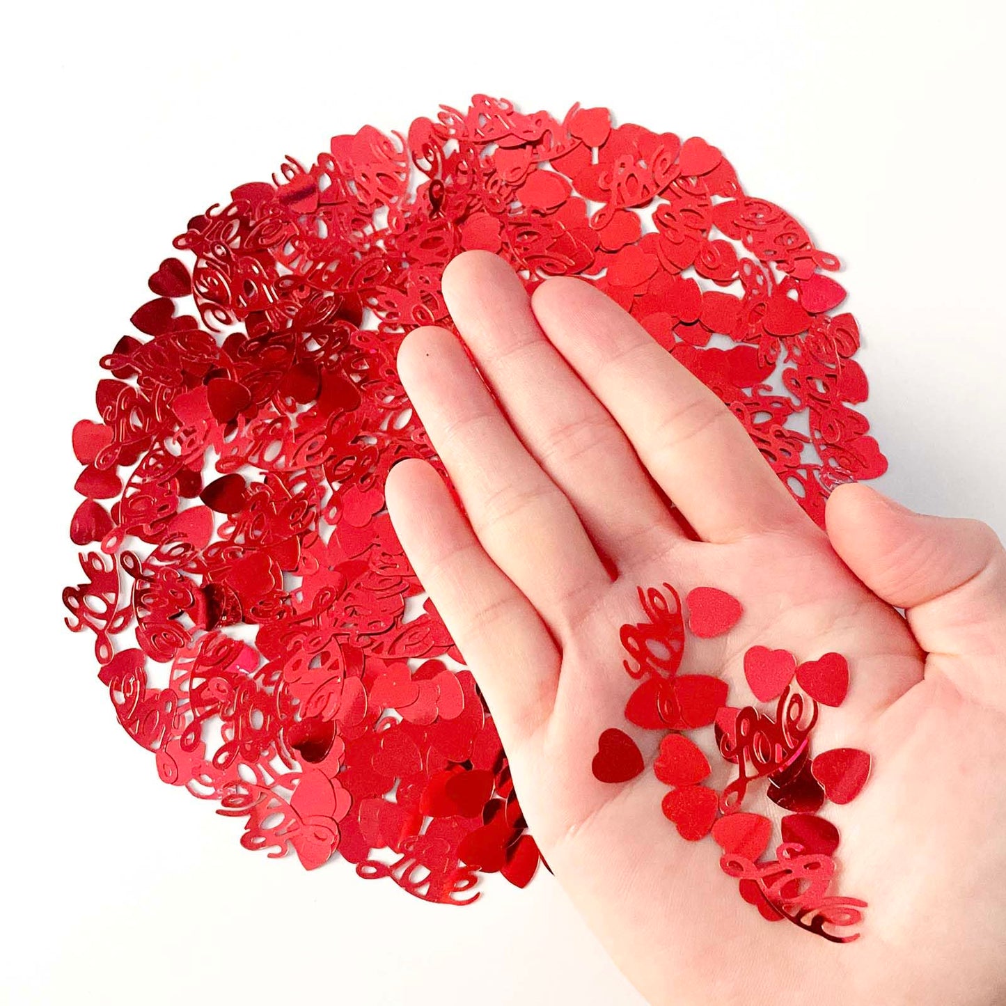 Valentine's Day confetti Love Hearts Table Confetti for Wedding Decoration Supplies Valentine's Day Party Sets