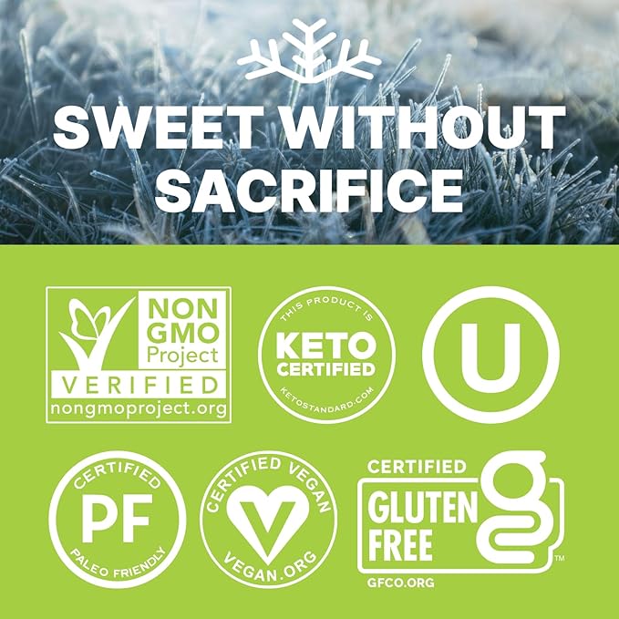 Spearmint KETO Xylitol Candy Chips - SNØ 1.5oz Tin - Sugar-Free Candy With Only 2 Ingredients | Low Carbs, Diabetic-Friendly, Non-GMO, Vegan, GF & Kosher | Purest candy in the world!