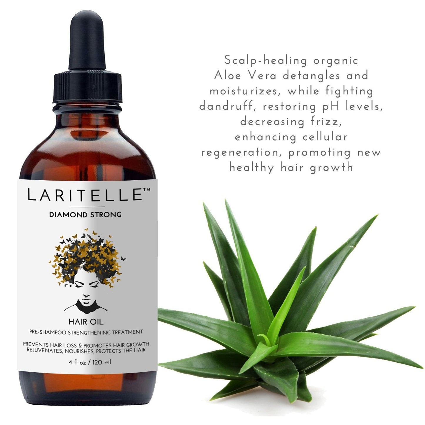 Organic Hair Loss Prevention for Men & Women 4 oz | Prevents Hair Shedding, Promotes New Healthy Hair Growth & Scalp Health | Rosemary, Lemongrass, Ginger & Cedarwood | GMO-free. Vegan