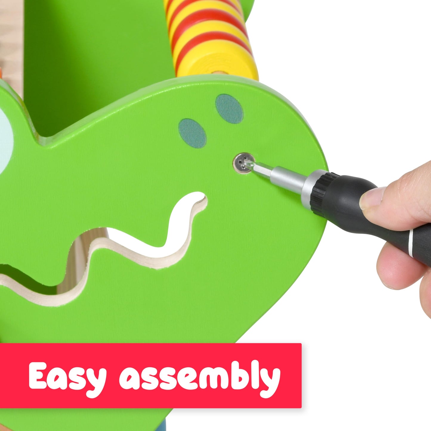 Spark & Wow Crocodile Activity Walker | 10 Activities | for Ages 1+ | Activity Table for Toddlers | Push and Pull Learning Walker