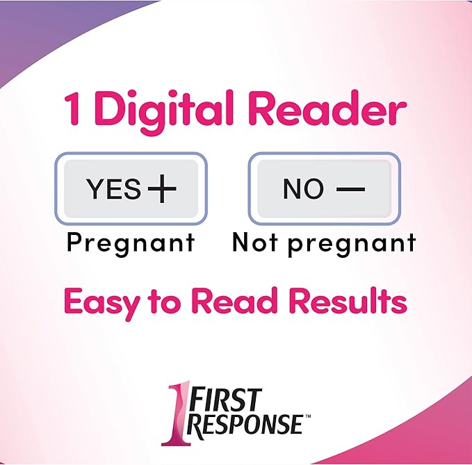 First Response Gold Digital Pregnancy Test, 4 Pack