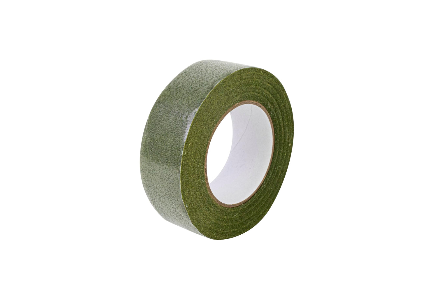 Floral Accessories - 1in Green Flower Tape Stem Wrap - 6 Rolls Per Box - New Formula Rd, Green, 1 Inch, 6 Pieces