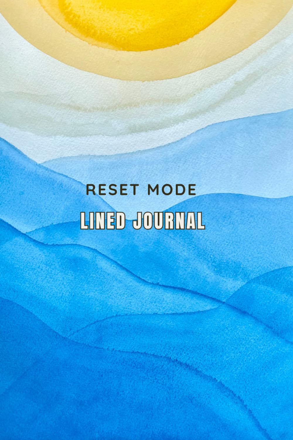 Reset Mode Lined Journal: Simple Blank Lined Pages for Everyday Writing