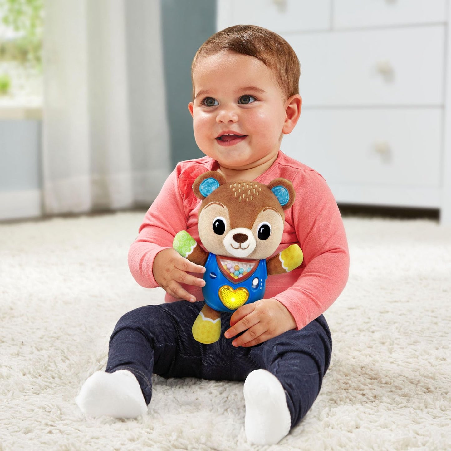 VTech Baby Cuddle and Sing Bear Stroller Crib Toy