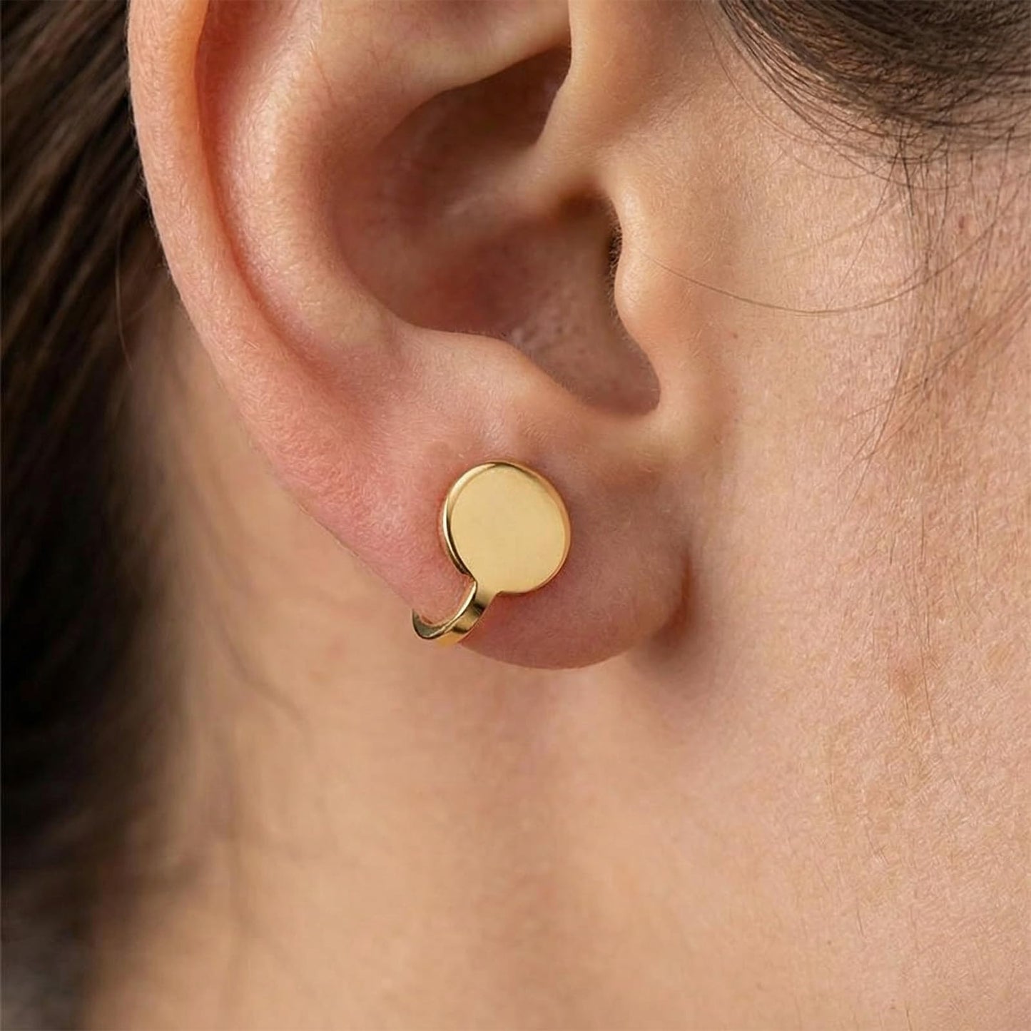 Aonklot Keloid Compression Earrings for Women Men Pressure Earring Clip Earrings Non-Pierced Earring Jewelry Gifts
